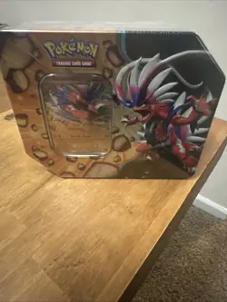 Pokemon Slashing Legends Factory Sealed Tin Box - Koraidon ex - 5 Booster Packs - Image 1