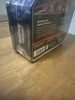 Pokemon Slashing Legends Factory Sealed Tin Box - Koraidon ex - 5 Booster Packs - Image 4