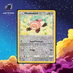 Carte Pokemon Nounourson 40/40 Reverse Promo McDonald's 2018 Francais - Image 1