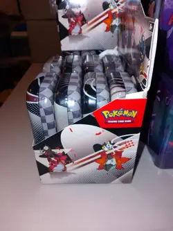 Pokemon Unova Black Bolt & White Flare Mini Tin Display - 8x Sealed Tins - Image 3