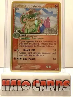 PACK FRESH Ludicolo 6/100 Pokemon Crystal Guardians Stamped Reverse Holo W10 - Image 3