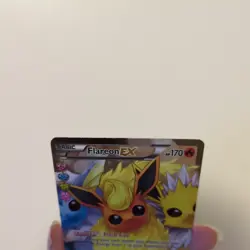 Pokemon TCG Flareon-EX Generations Rc28 Holo Full Art - Image 2
