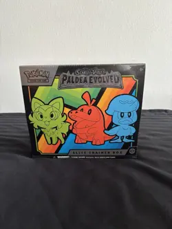Pokemon TCG Scarlet & Violet Paldea Evolved Elite Trainer Box ETB Sealed New - Image 1