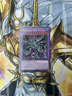 LED7-EN001 Egyptian God Slime Ultra Rare 1st Edition Near Mint Yu-Gi-Oh! - Image 1