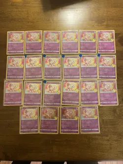 Pokemon Mew TCG Holo Rare Card Celebrations 011/025 LP/NM Condition Lot Of 22 - Image 1