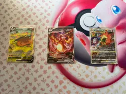 Charizard UPC Promo Card Set SWSH260 SWSH261 SWSH262 VMAX VSTAR Full Art - NM - Image 1