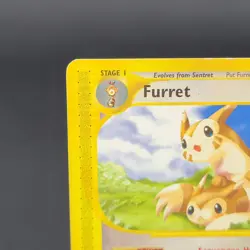 Vintage Pokemon Card TCG Aquapolis E-Reader Furret 48/147 Non Holo LP - Image 5