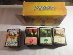 Lot of Magic the Gathering Cards with Tempest Deck Box - Image 1