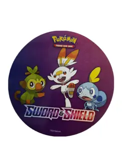 Pokemon Sword And Shield 2020 Promo Sticker New Card Store Exclusive Super Rare - Image 1