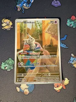 Pokemon Cards Mimikyu SVP075 Full Art ETB Promo - (NM) #1 - Image 1