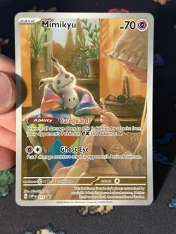 Pokemon Cards Mimikyu SVP075 Full Art ETB Promo - (NM) #1 - Image 2
