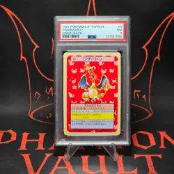 PSA 7 Charizard #006 1997 Topsun Green Back Holo Japanese Pokemon Card F/S - Image 1