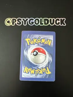 Ninetales 12/102 Base Set Vending Sticker Holo Prism Vintage Pokemon Card - Image 2