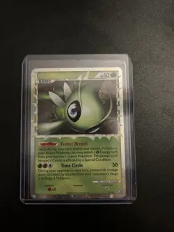 Pokemon TCG Celebi Prime Triumphant Holo Rare Card 92/102 - Image 1