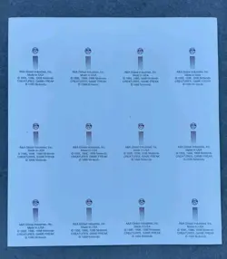 Authentic 1999 Uncut Sheet Pokemon Stickers/Cards Pikachu Raichu Warortle - Image 4