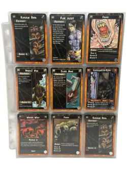 Rage Werewolf The Apocalypse CCG TCG 200+ Card Lot Moderately Played Horror - Image 1