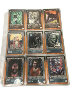 Rage Werewolf The Apocalypse CCG TCG 200+ Card Lot Moderately Played Horror - Image 4