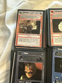 1995 STAR WARS CCG LIMITED LOT OF 800+ CARDS PREMIERE TO DAGOBAH - Image 1