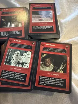 1995 STAR WARS CCG LIMITED LOT OF 800+ CARDS PREMIERE TO DAGOBAH - Image 4