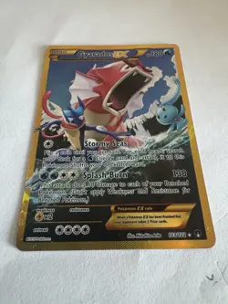 Pokemon Gyarados EX TCG Card Full Art Holo, Secret Rare, XY Breakpoint 123/122 - Image 3