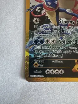 Pokemon Gyarados EX TCG Card Full Art Holo, Secret Rare, XY Breakpoint 123/122 - Image 5