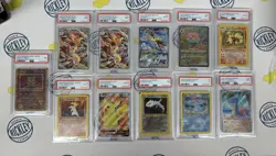 Pokemon PSA Graded Lot (11 cards) - Pikachu, Zapdos, Typhlosion etc - Image 1
