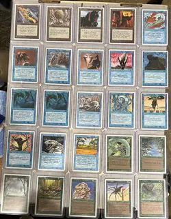 1995 Magic The Gathering Deckmaster Lot Of 95 Cards ALL in Sleeves/Top-Loaders - Image 1