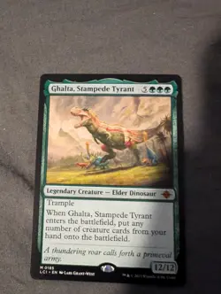 Ghalta, Stampede Tyrant The Lost Caverns of Ixalan Regular NM - Image 1