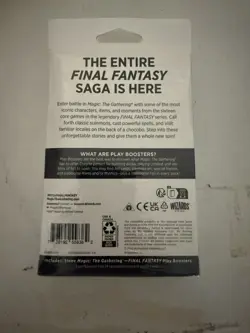 Magic: The Gathering Final Fantasy Play Booster Pack Sealed - Image 2