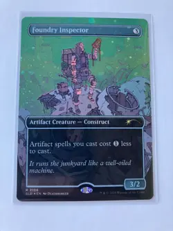 Foundry Inspector (Galaxy Foil) Secret Lair Drop Foil - Image 1