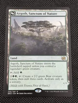 Argoth, Sanctum of Nature #256 Normal The Brothers' War NM MTG - Image 1