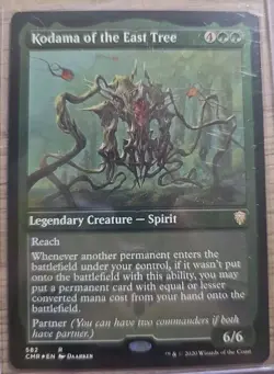 Kodama of the East Tree - FOIL ETCHED- Commander Legends - NM - Image 1