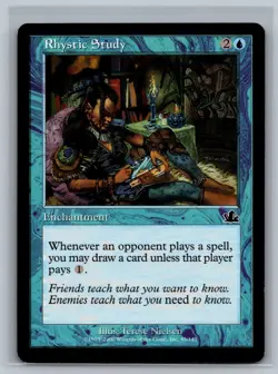 Magic The Gathering Prophecy Rhystic Study #45/143 READ MTG TCG CCG - Image 1