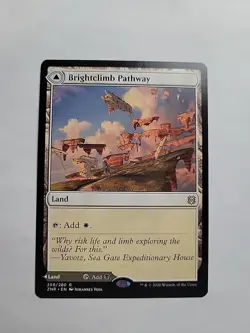 MTG - Brightclimb Pathway Zendikar Rising Regular Rare #259 - Image 1