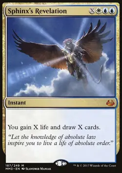 MTG Magic the Gathering Sphinx's Revelation (187/270) Modern Masters 2017 LP - Image 1