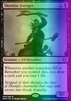 MTG Magic the Gathering Skemfar Avenger (109/551) Kaldheim NM FOIL - Image 1