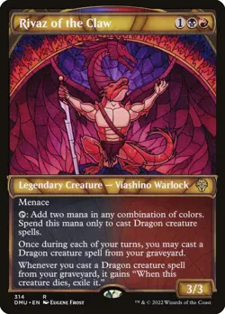 MTG Magic the Gathering Rivaz of the Claw (314/552) Dominaria United NM - Image 1