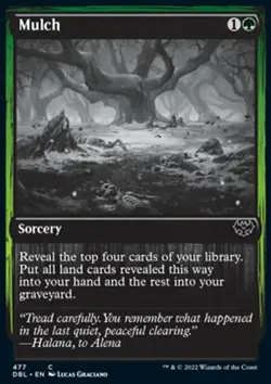 MTG Magic the Gathering Mulch (477/633) Innistrad Double Feature LP - Image 1