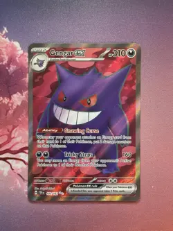 Pokemon TCG Gengar ex (Full Art) 193/162 Sv05: Temporal Forces Ultra Rare - Image 1