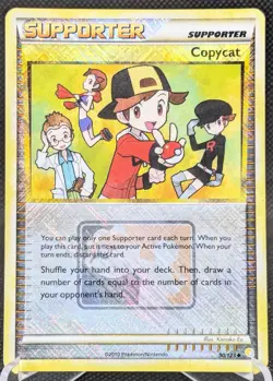 Copycat Pokemon Championship Promo League 90/123 Cross Holo - Image 1