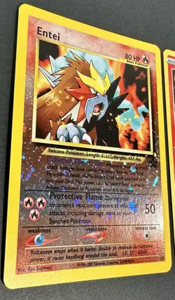 Pokemon Entei Lot Black Star Promo Holo 34 Battle Styles 020/163 Ancient 14/98 - Image 4