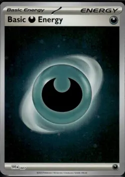 Dark Energy Cosmic Holo Foil 007 Pokemon 151 English NM With Swirl - Image 1