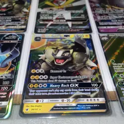 POKEMON GX HOLO LOT X9 MULTIPLE SETS EXEGGUTOR GOLEM TAPU FINI PLUS - Image 4