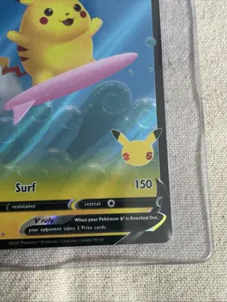 Surfing Pikachu V 008/025 - Pokemon TCG Celebrations (2021) - NM - HOLO - Image 5