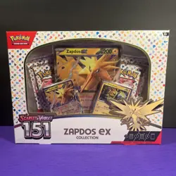 151 Zapdos Ex Collection Box Scarlet & Violet Pokemon TCG **SEALED/NEW** - Image 1