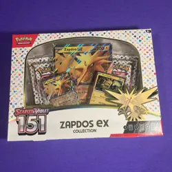 151 Zapdos Ex Collection Box Scarlet & Violet Pokemon TCG **SEALED/NEW** - Image 4