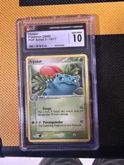 Pokemon TCG Ivysaur 14/17 POP Series 3 2006 English CGC GEM MINT 10 - Image 1