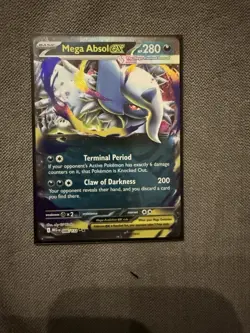 Mega Absol ex 86/132 - Mega Evolution - Near Mint - Pokemon TCG - Image 1