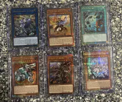 Yu-Gi-Oh Quarter Century Rare Cards, RA01/2/3/4 MP24, LEDE, BLTR - Image 1