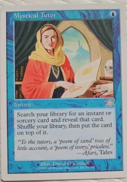 Magic: The Gathering Mystical Tutor MTG Core Set 6th VI Edition Card Commander - Image 1